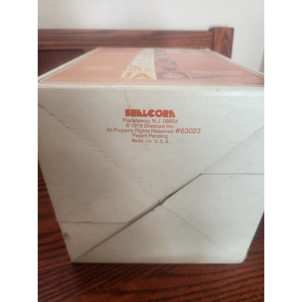 Vtg 1979 Shelcore DISNEY Picture Stacks Stacking Blocks #63023 w/‎ Original Box - Picture 7 of 7